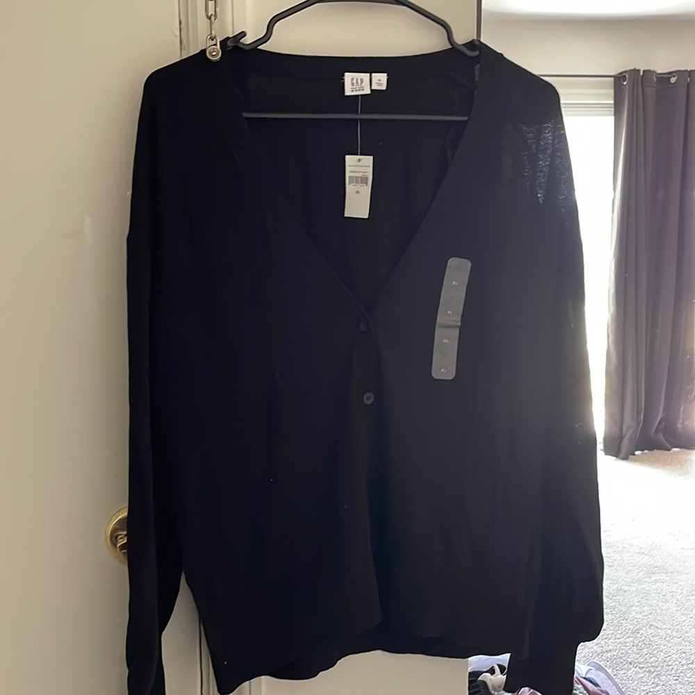 NWT GAP Black Cardigan